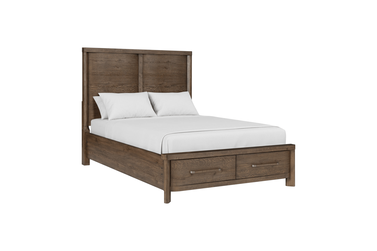 Saddle Creek Queen Storage Bed  3