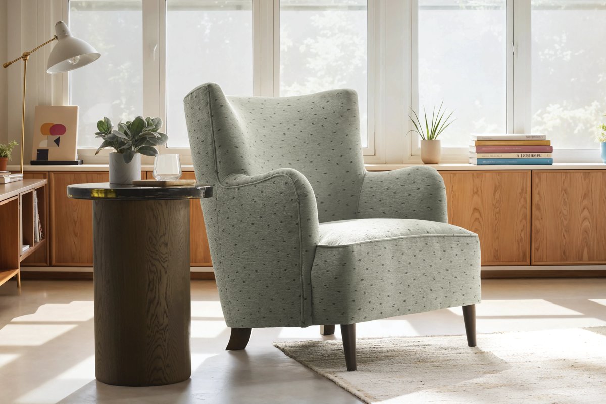 Harrison Wingback Accent Chair by Norwalk Furniture 2