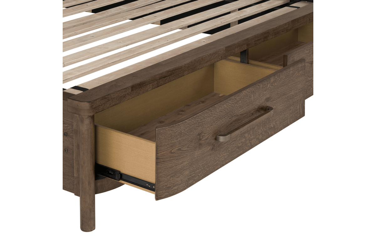 Saddle Creek Queen Storage Bed  5