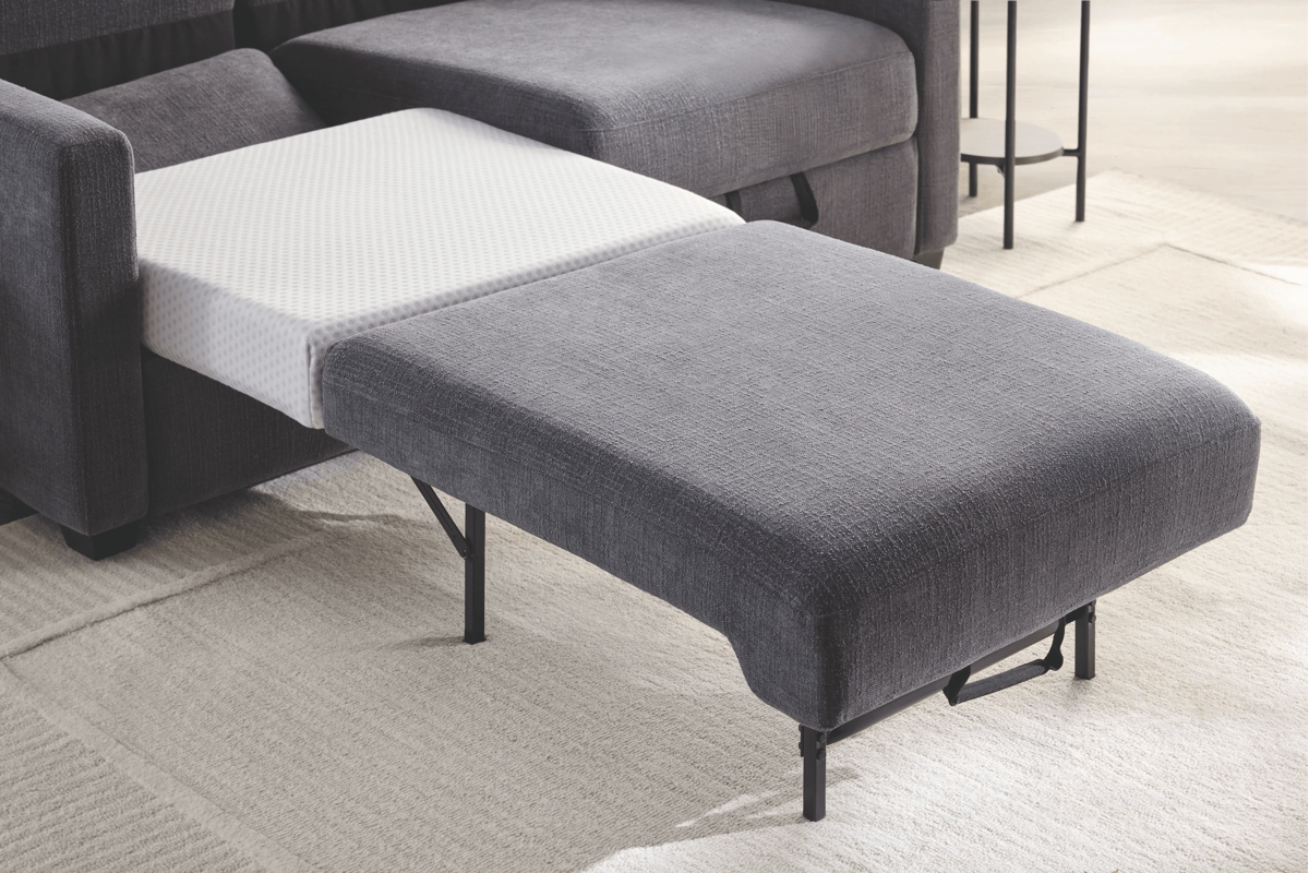 Perry Onyx Queen Sleeper Sofa 14