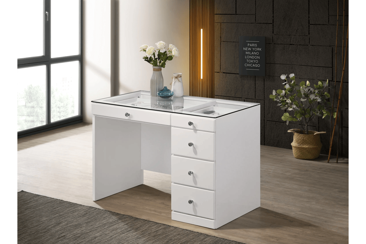 Empire Vanity + Stool  3