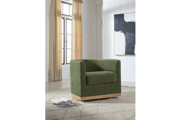 Green Swivel Chair