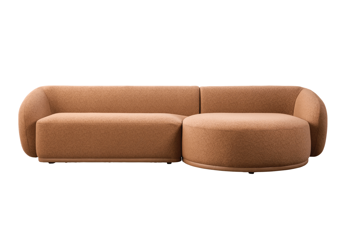 Athena 2-Piece Sectional with Right Arm Facing Cuddler 1