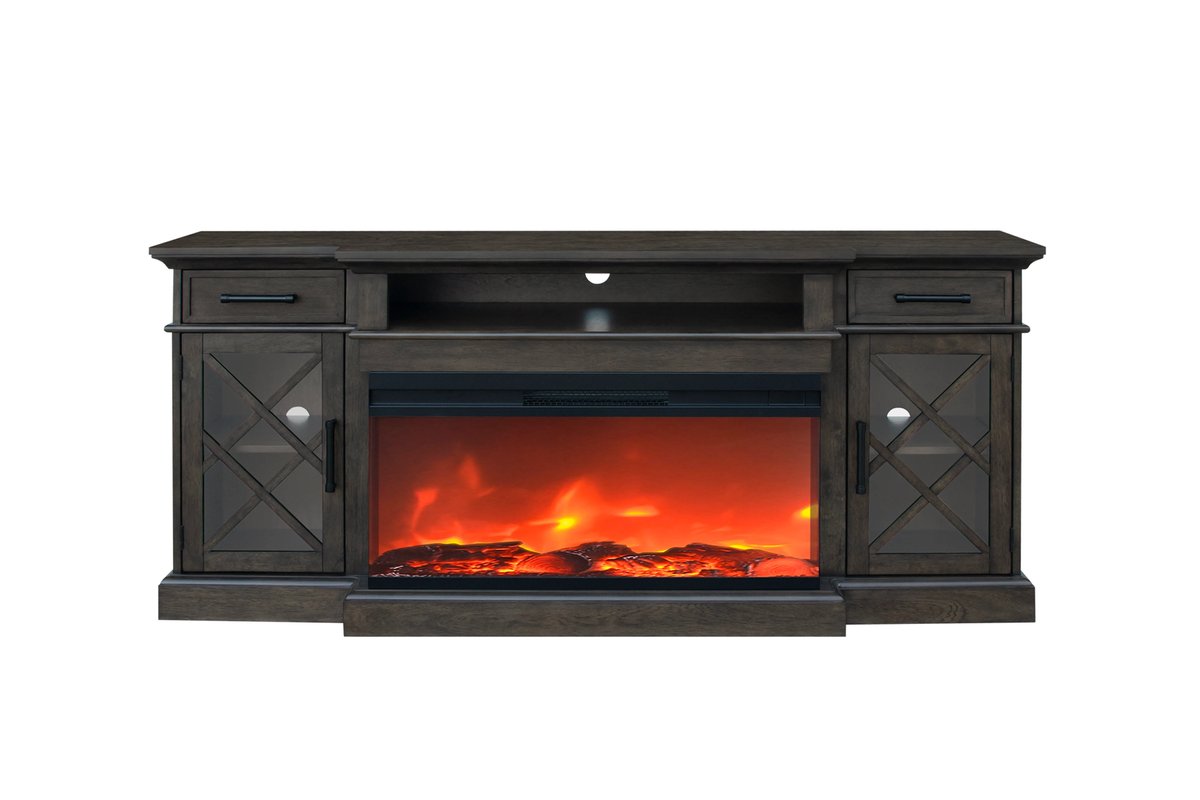 72" Console + Fire Box 1