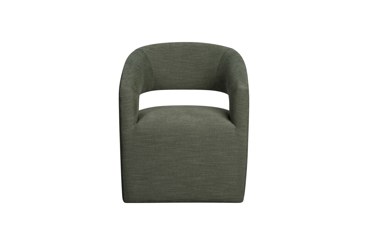 Stages Sage Open Back Curved Chair with Castors  1