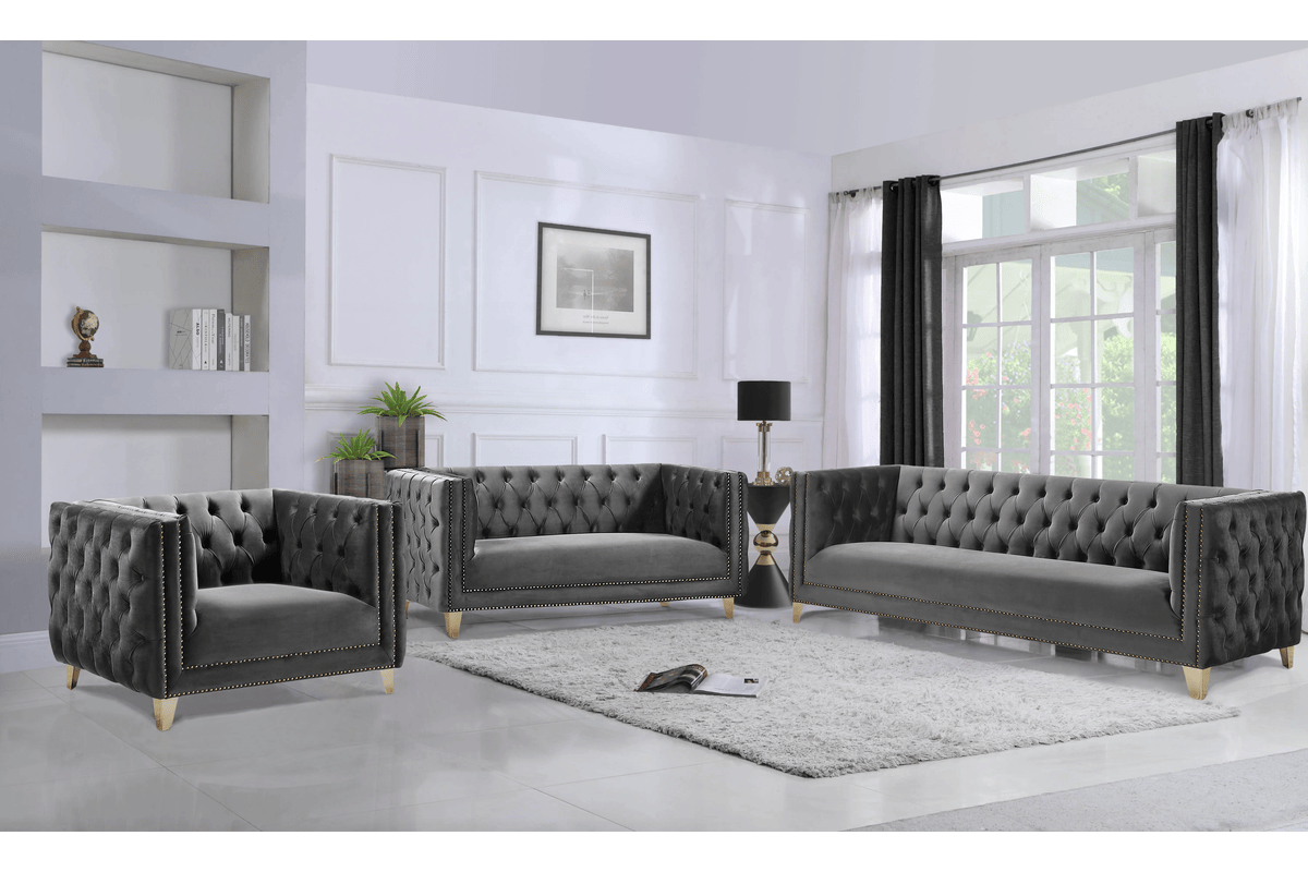 Dara Grey Sofa 7