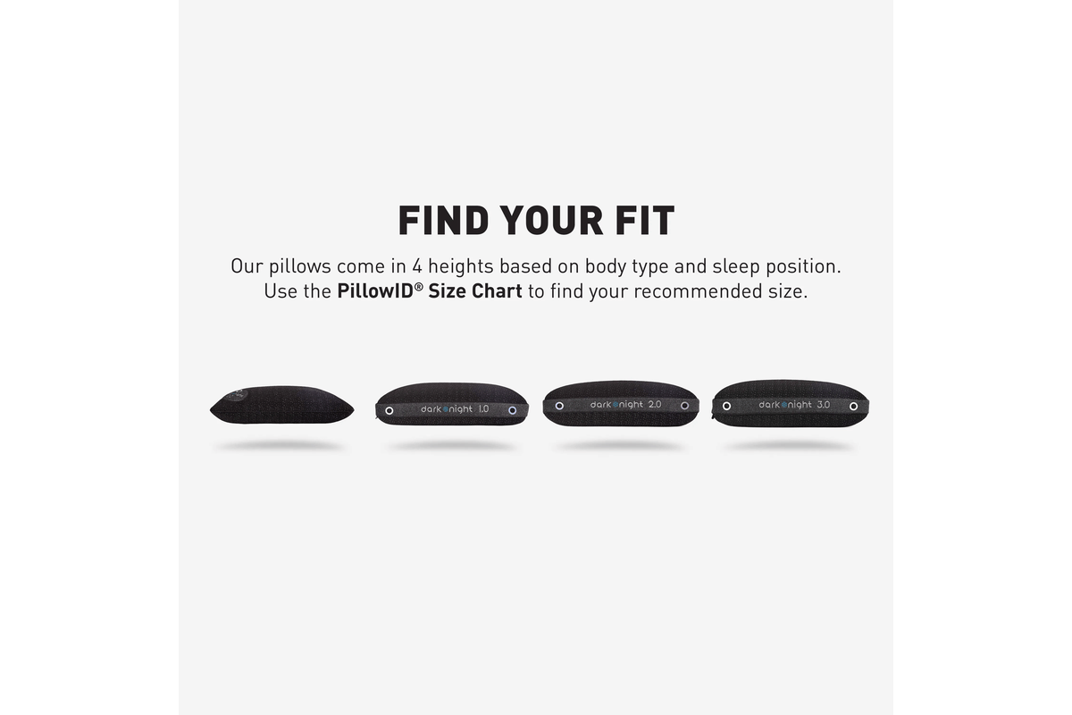 Bedgear® Dark Night Performance® 0.0 Pillow 1