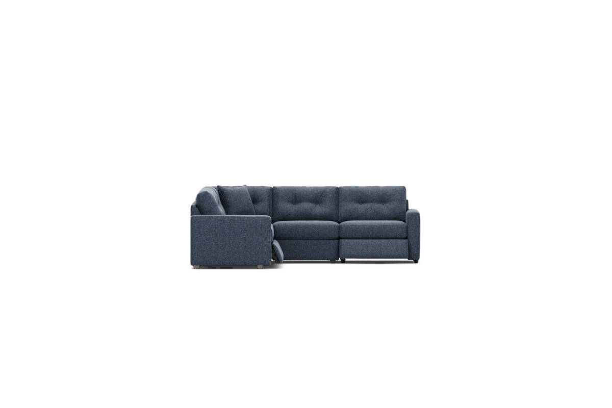 ModularOne Blue 5-Piece Power Reclining Sectional 2