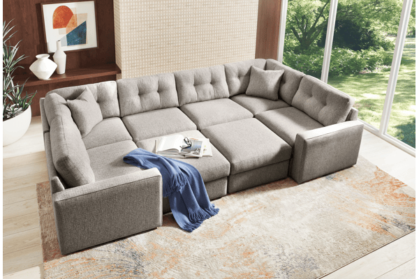 ModularOne Grey 6-Piece Sectional