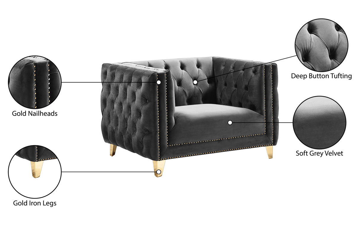 Dara Grey Chair 5