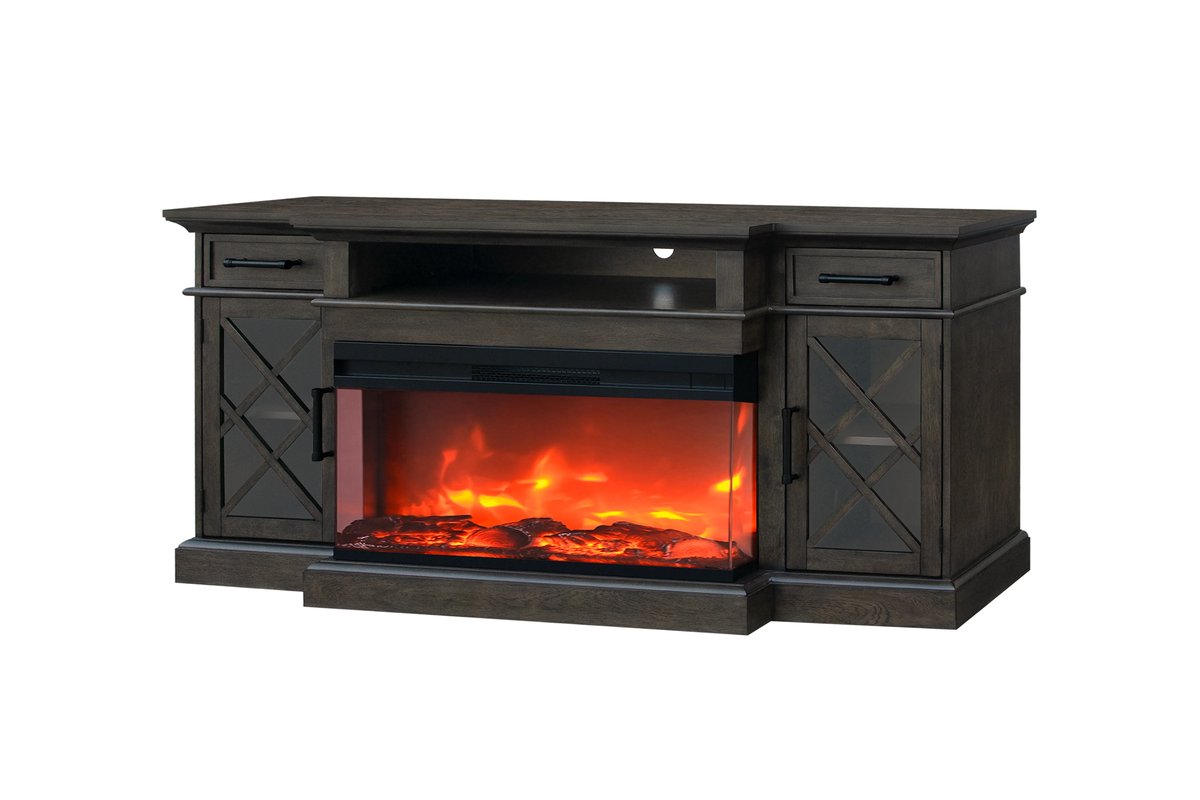 72" Console + Fire Box 3