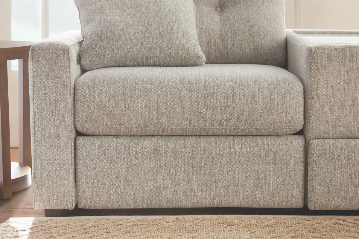 ModularOne Fossil Power Reclining Console Loveseat 9
