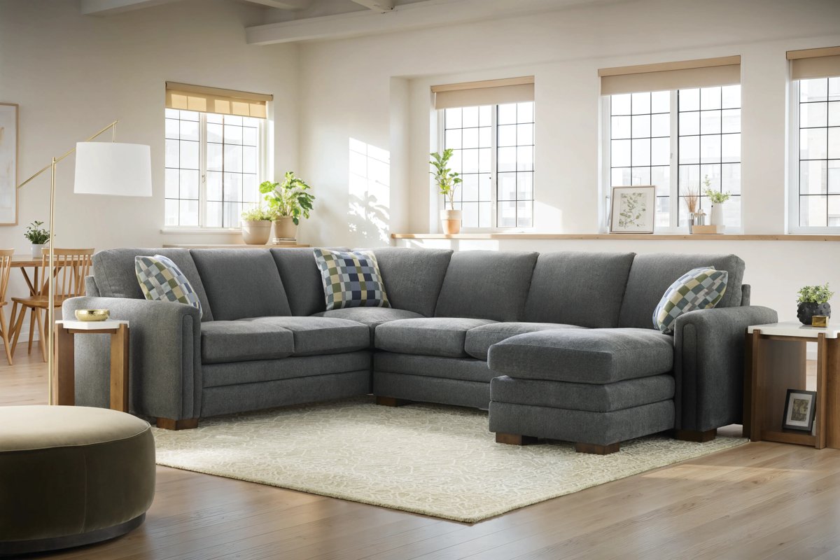 Aspen 3-Piece Sectional with Right Arm Facing Chaise 5