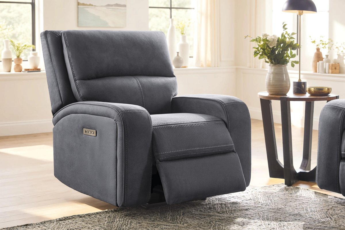 Ironwood Grey Dual Power Recliner 2