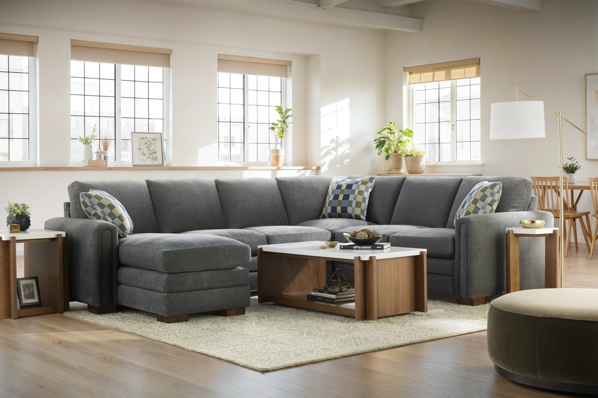 Aspen 3-Piece Sectional with Left Arm Facing Chaise 2