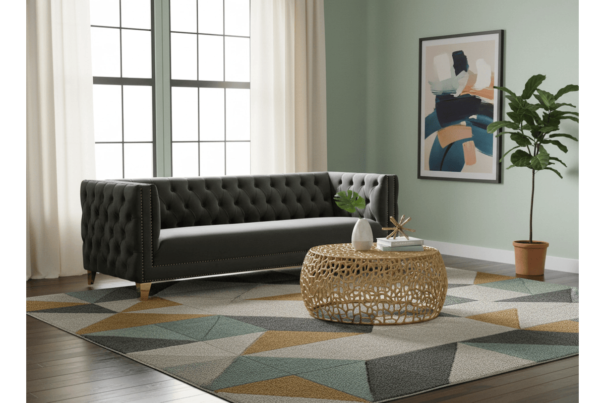 Dara Grey Sofa 3