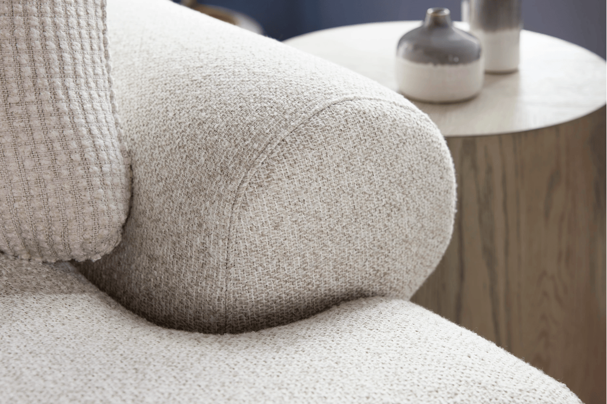 August Beige Loveseat 6