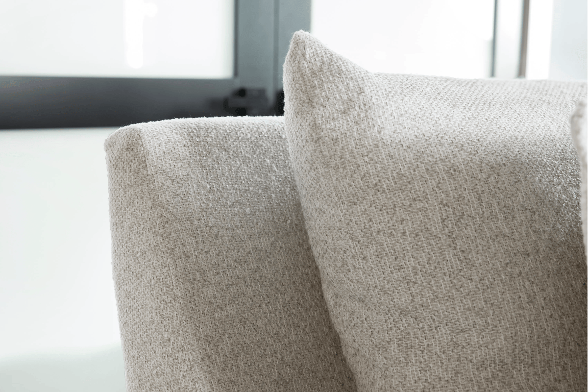 August Beige Loveseat 7