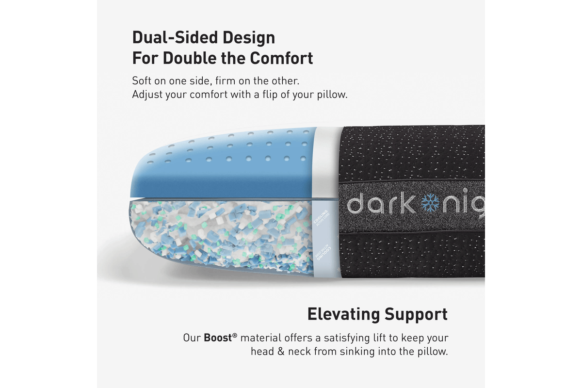 Bedgear® Dark Night Performance® 2.0 King Pillow 3